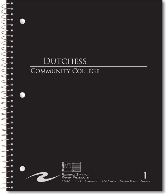 NOTEBK 100SH 1SUB/BLACK/    ./