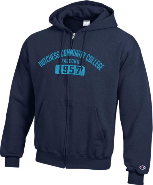 Dutchess Community College Full Zip Hooded Sweatshirt
