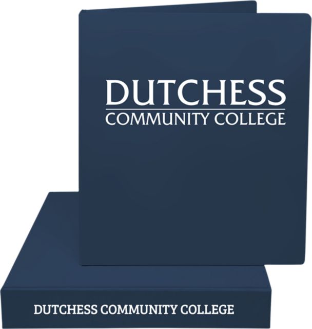 Dutchess Community College 1.5'' Vinyl Binder