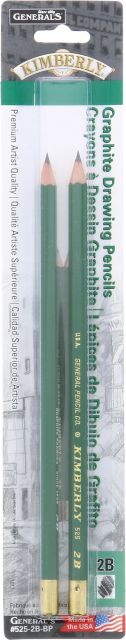 Kimberly Graph Pencil 2B 2/Pack