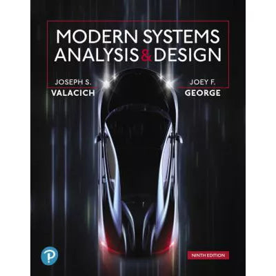 Modern Systems Analysis &amp; Design