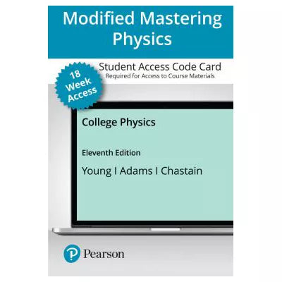 Mastering Physics with Pearson eText Access Code (18 Weeks) for College Physics