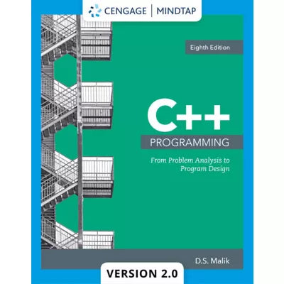 MindTapV2.0 for Malik's C++ Programming: From Problem Analysis to Program Design with 2020 Updates, 2 terms Instant Access