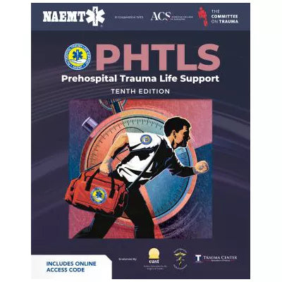 PHTLS: Prehospital Trauma Life Support (Print) w/Course Manual (eBook)