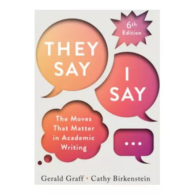They Say / I Say