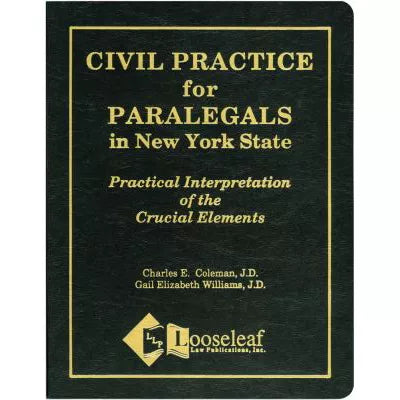 Civil Practice for Paralegals in New York State