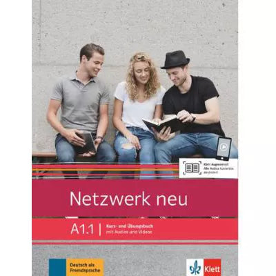 Netzwerk neu A1.1 Kurs-und ubungsbuch mit audios und videos